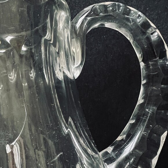 VINTAGE Poland Hand Cut Crystal Small Pitcher NWT - Picture 2 of 6